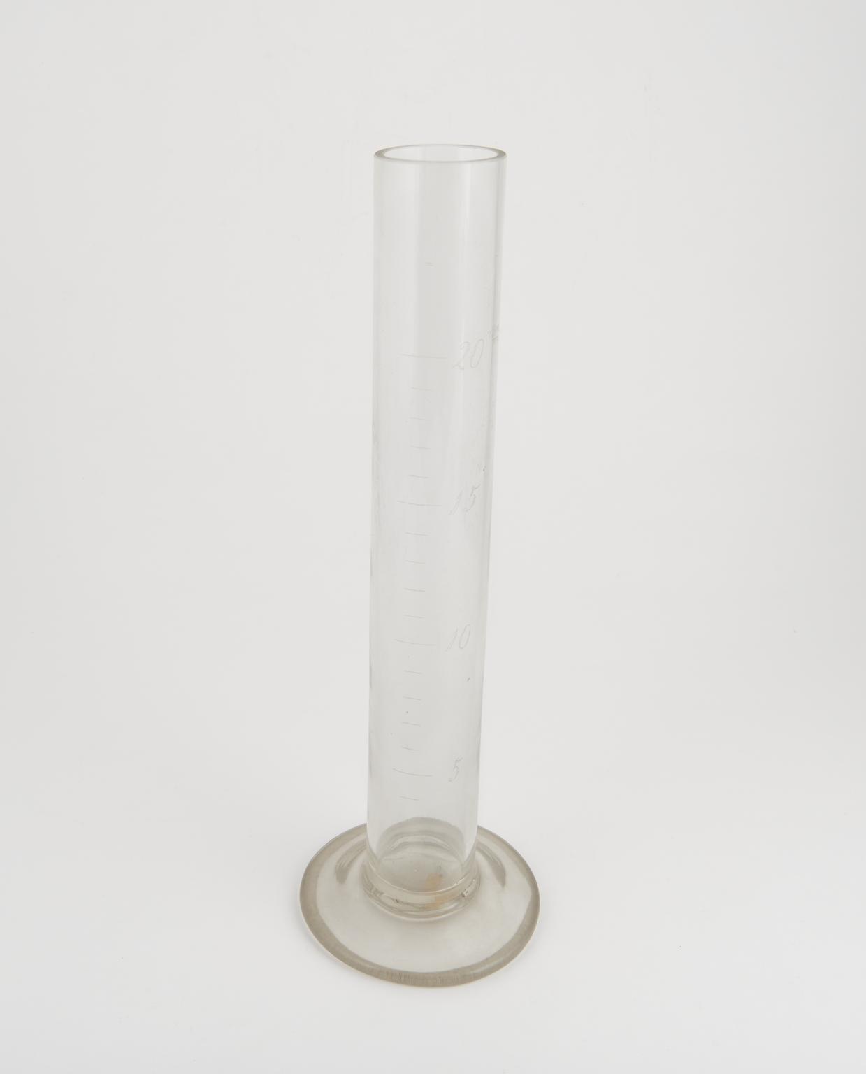 Rain gauge measuring glass cylinder