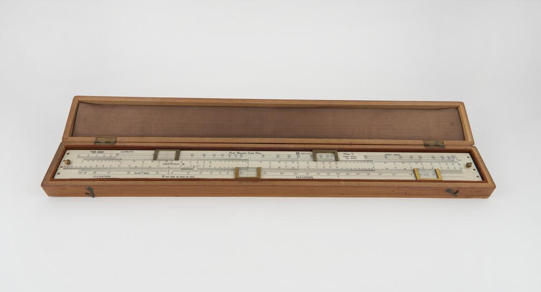 Pilot balloon slide rule Mk II, by W. F. Stanley & Co. Ltd