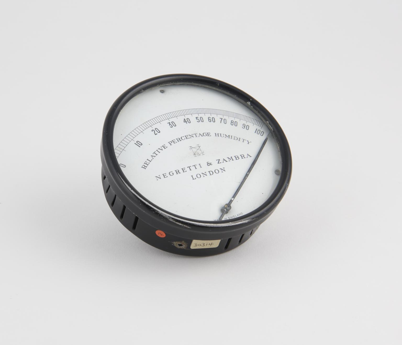 Relative humidity sensor and dial | Science Museum Group Collection