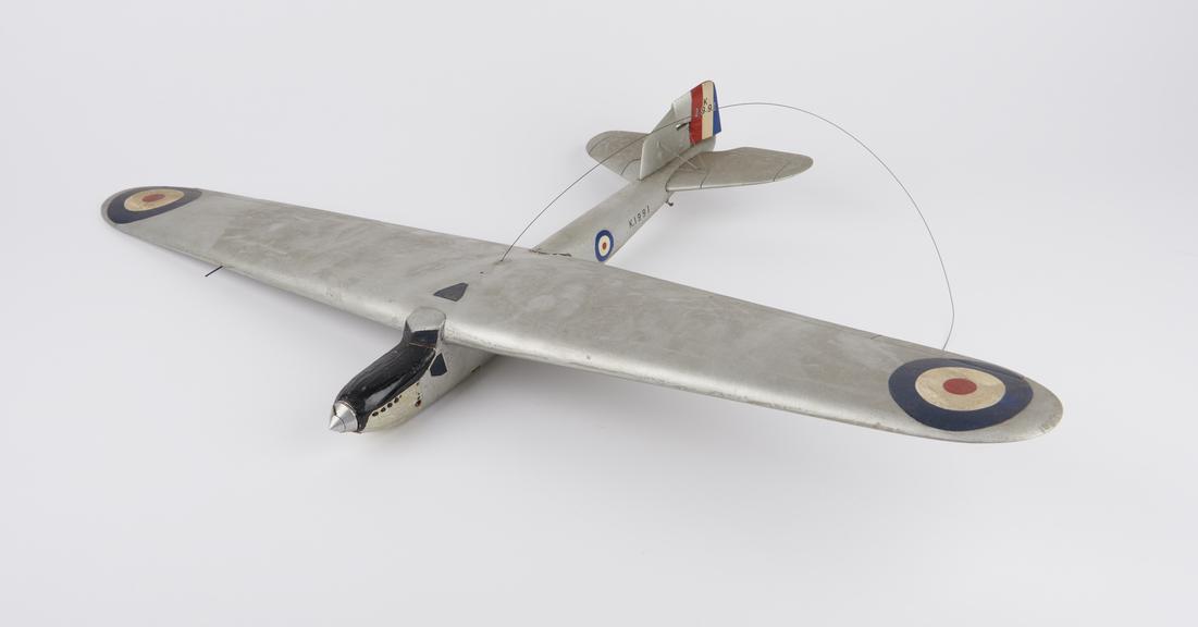 Model of Fairey (Napier) Monoplane (scale 1:36)