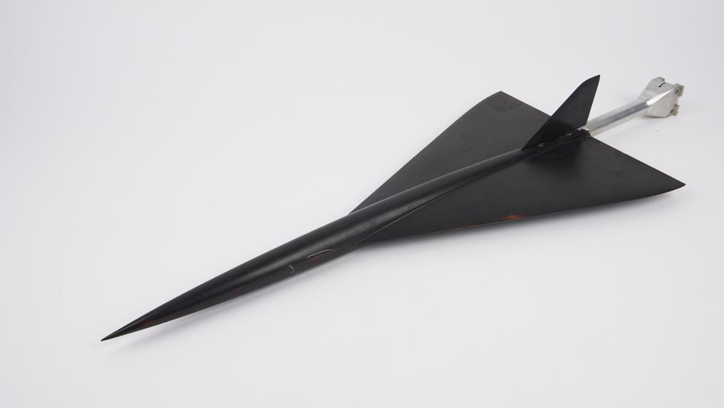 Wind tunnel model of early Concorde wing shape.