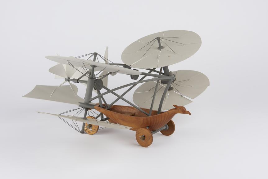 Reproduction of Cayley's Proposed Aerial Carriage', 1843'