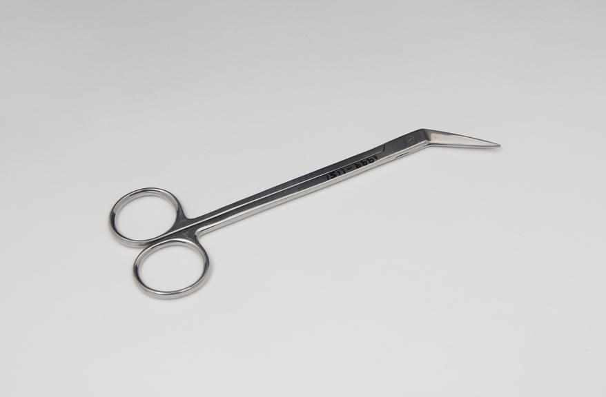 Nasal hair or eyebrow scissors, chromed steel. c1960