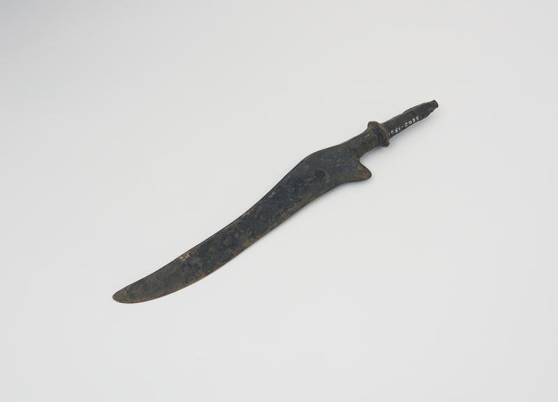 Bronze knife without handle, from Swiss lake dwellings