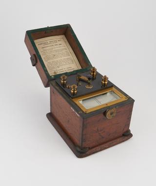 Evershed Ohmmeter (patent 6169)