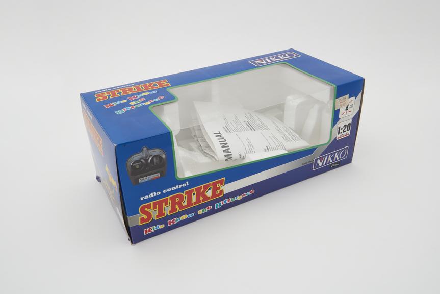 Original packaging for the Nikko 'Strike' radio-control car