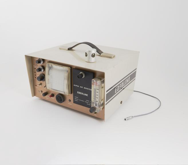 Alpha recording air monitor made by Eberline Instrument