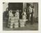 Planet News photograph showing Red Cross nurses loading crates