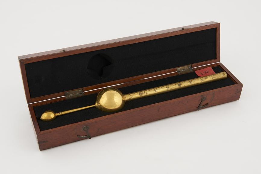 Salinometer (c. 1860) by DRING & FAGE LONDON, NO