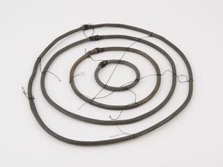 Teaching aid to illustrate the zones in X-ray photographs