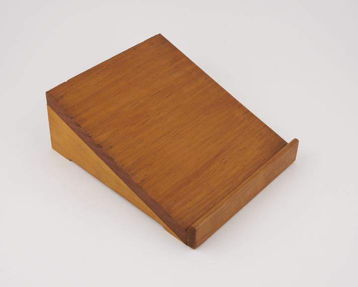 Wooden reading stand