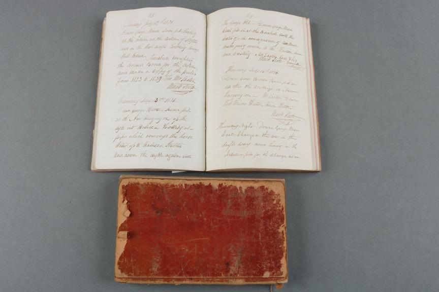 Notebooks of Mark Scott on South Hetton Colliery