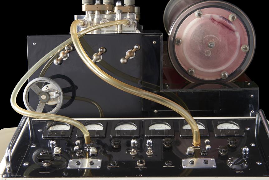Heart-lung machine from Royal Postgraduate Hospital Hammersmith c.1958