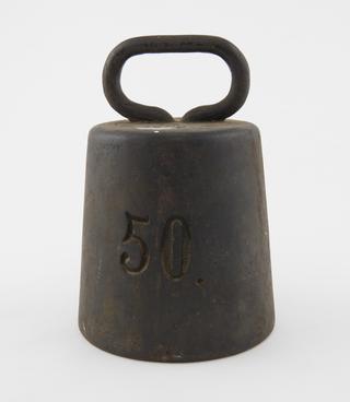One of five Swedish commercial weights