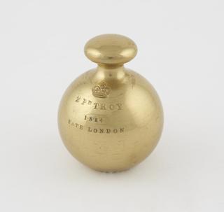 Gunmetal Exchequer Standard Troy Weight