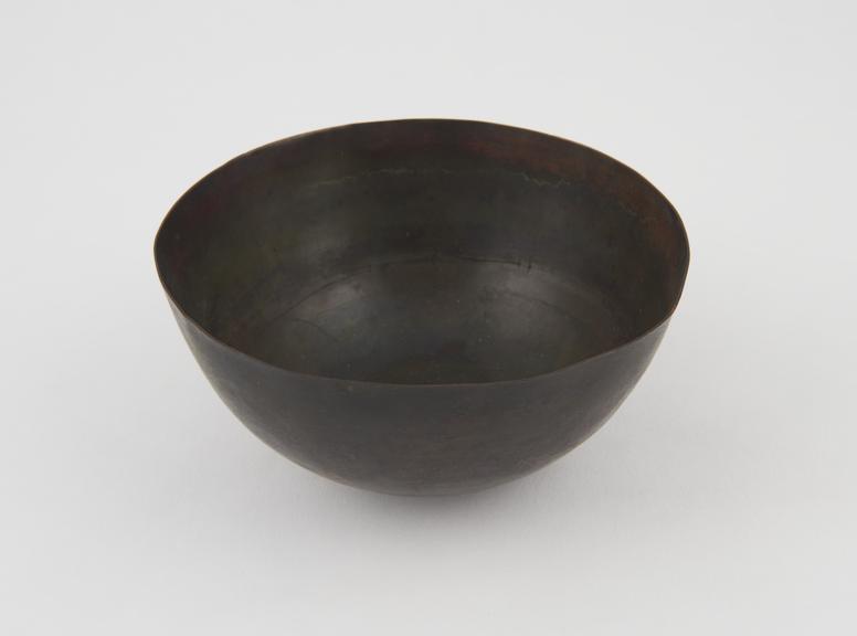 Ancient Exchequer Assay Dish, in bronze, size 5 1/2 diam