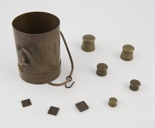 Weights and part of case