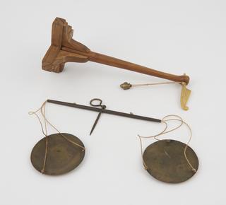 Copy of reconstructed Goldsmith's equal-armed balance