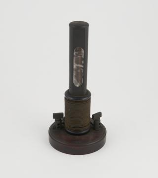 Spring balance type moving-iron ammeter