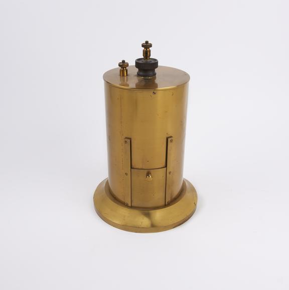 Small B. A. air condenser, by Muirhead and Co., No.4042