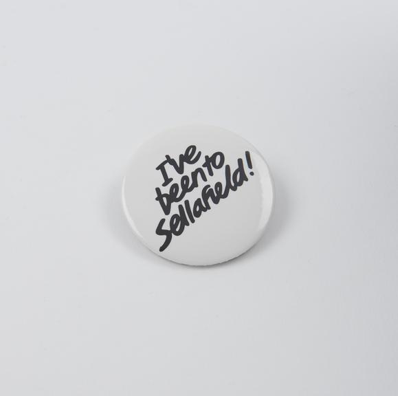 Lapel badge 'I've been to Sellafield'