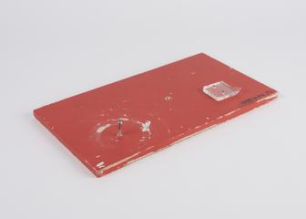 Mounting board for lock mechanism