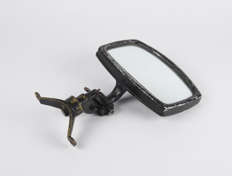 Large adjustable mirror mounted on a stand - which is capable