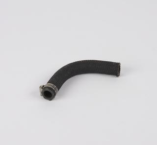 Length of flexible hose with jubilee clip