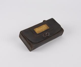 leather toolbag, circa 1935