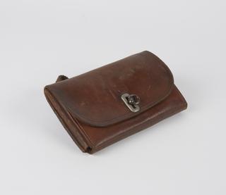 leather toolbag, circa 1935