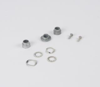 Several seat belt fixings