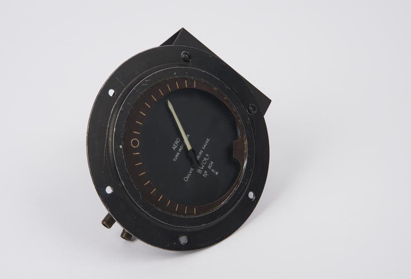 Aero Turn Indicator (Ogilive Pressure Gauge B.W. Co., No. 986)