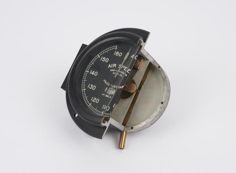 Air Speed Indicator, ex Sopwith Camel No. 6812