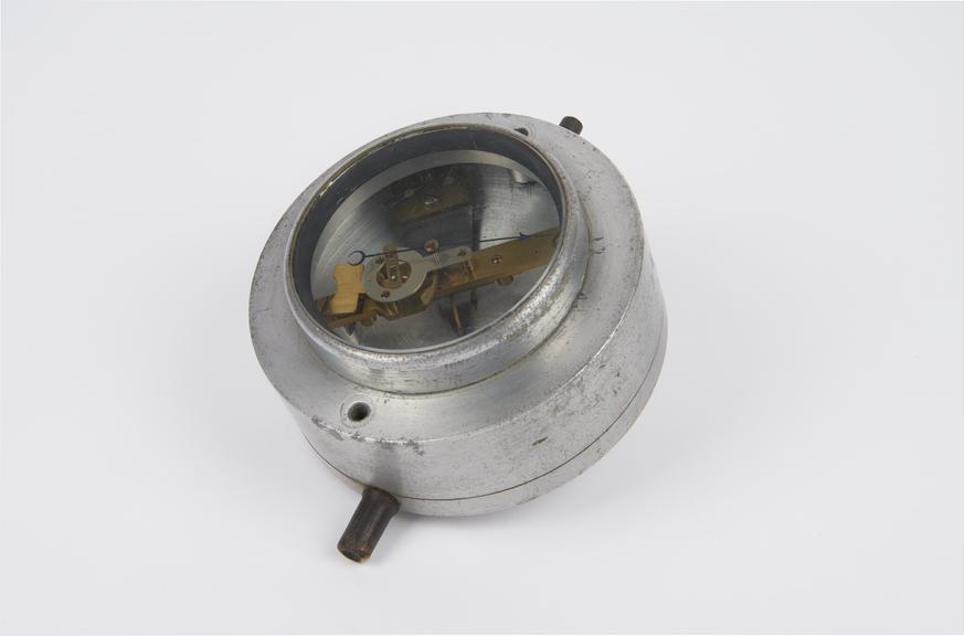 Air Speed Indicator early diaphragm type by Clift, Pat. No