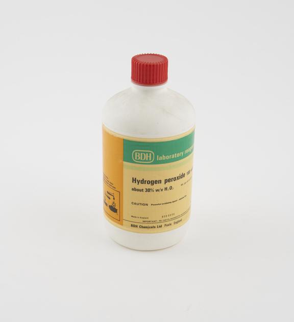 500ml plastic jar, empty, for hydrogen peroxide 30%