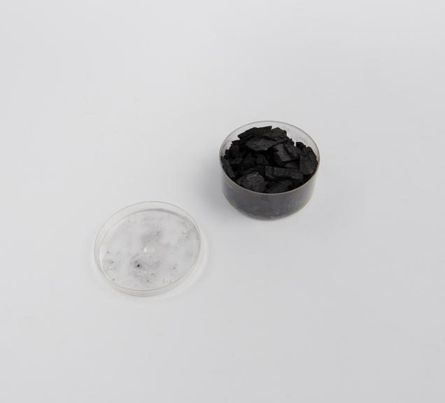 Charcoal, one of five samples dated by Carbon - 14 measurements