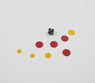 Counters and double pentagonal dice