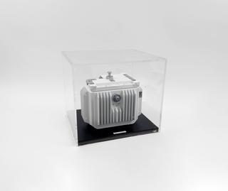 Model of a transport flask for spent Magnox fuel, 1970-1982