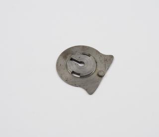 Component with key hole, part of large steel lock