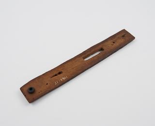 component of scottish lock with pin tumblers c 1750