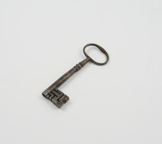 Key for eight inch one-sided dead lock