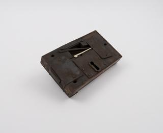 Wooden door lock