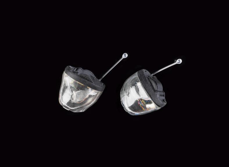 Two Alta2 Invisible In the Canal Hearing Aids
