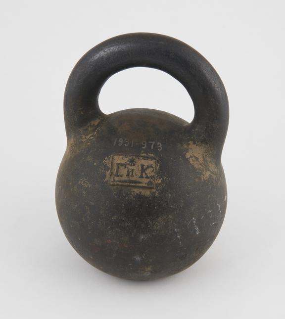 Imperial Russian Standard Weight in iron, spherical