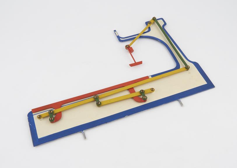 Skeleton model of weighing mechanism:- Compound Lever