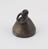 One of three Indian bronze weights, bell shape