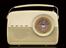 Portable transistor radio set, model VTR 103