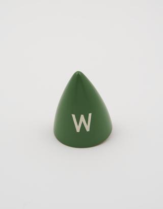 Green conical wreck buoy