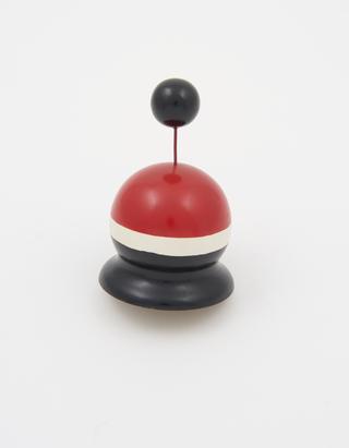 Isolated danger buoy - Spherical with a ball topmark