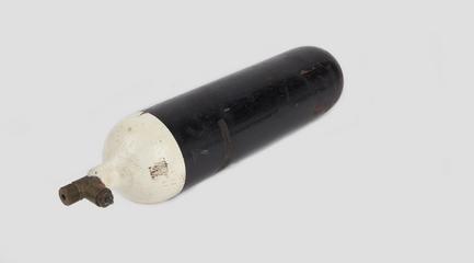 Gas cylinder from J S Peress diving suit